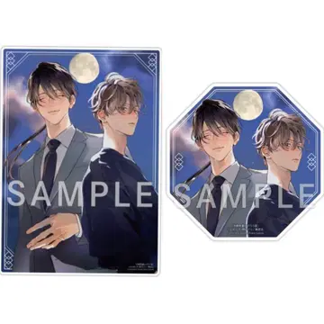 교바시 골동품 카게로도 아크릴 보드 아크릴 코스터