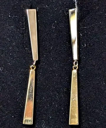 ANTEPRIMA 골드 실버 롱 귀걸이