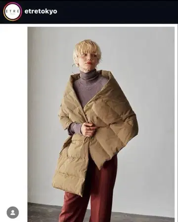 ETRE TOKYO 에트레토쿄 다운 스톨