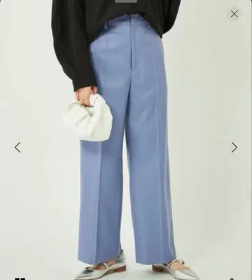 유나이티드 애로우즈 green label 릴랙스 팬츠 36 블루