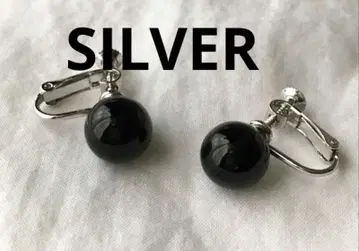 빈티지 오닉스 컬러 실버 귀찌 SILVER 제트?