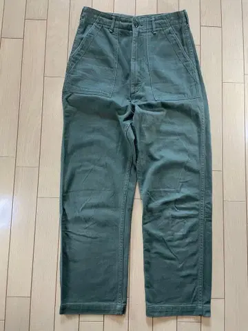 orslow 오어슬로우 정글 퍼티그 베이커 팬츠 올리브 M