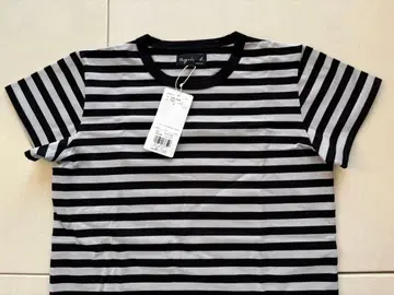 새상품 택 포함 에네스베 T셔츠 보더 T1