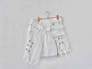 dimmoire 데님 랩 미니 스커트 L