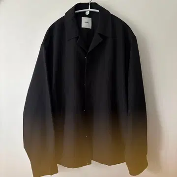 OAMC 블랙 그라데이션 커버올