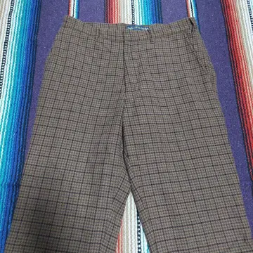 프릭스스토어 체크 울 팬츠 L