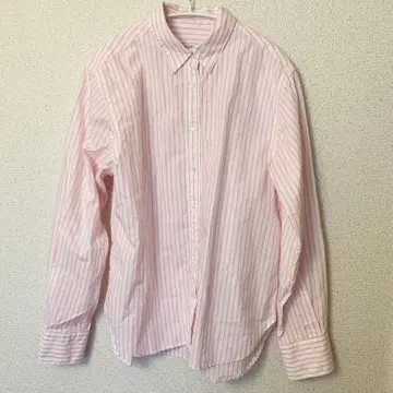 SLOBE IENA HAPPYCOLOR 셔츠 핑크 스트라이프 셔츠