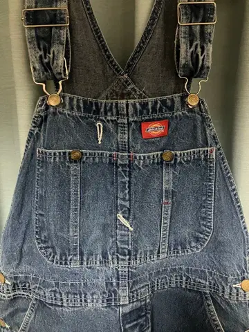 Dickies 인디고 오버롤
