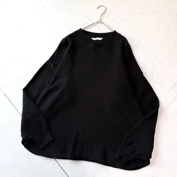 YASHIKI 야시키 레키하마 니트 1 블랙