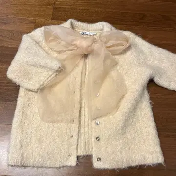 ZARA 니트 리본 스웨터