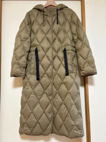 ZARA 퀼팅 다운 코트 2way