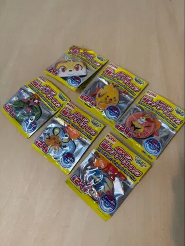 포켓몬 액정 클리너 스트랩 6종 세트