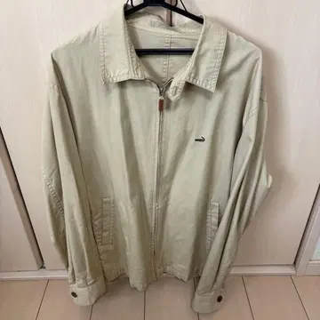 크로커다일 베이지 집업 자켓