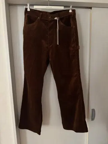 미사용 새상품 MAATEE&SONS 코듀로이 Painter 3 브라운