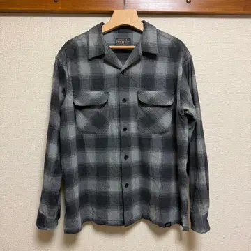 펜들턴 오픈 카라 셔츠 그레이/차콜 M