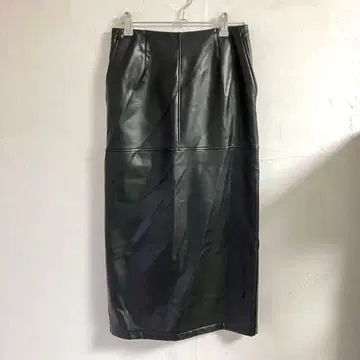 밴야드 스톰 가죽 스커트 블랙 블랙 s