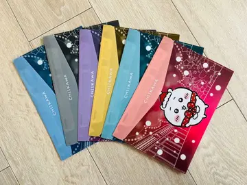 치이카와 (먼작귀) 세븐일레븐 컴플리트 파일 A5 전 종류 플랫 파일