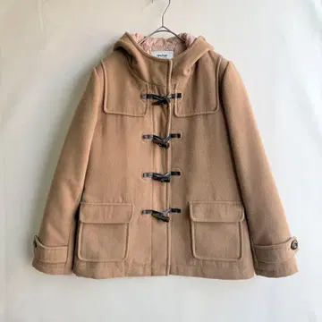 Heather 헤더 여성용 더플 코트 숏 베이지 숏