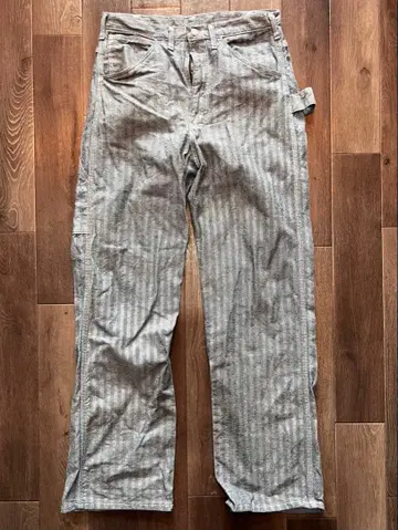 USA제 헤링본 페인터 팬츠