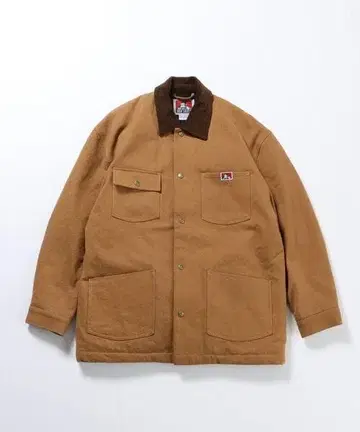 벤 데이비스 옷깃 코듀로이 덕지 커버올