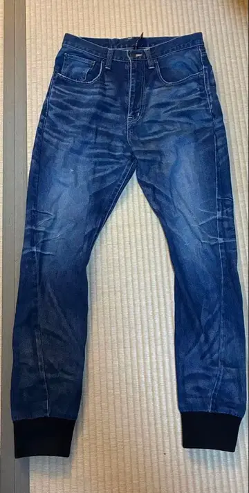 [glamb/그램] 크롭 데님 팬츠