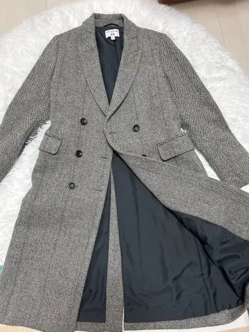 UNIQLO INES DE LA FRESSANGE 헤링본 코트 S