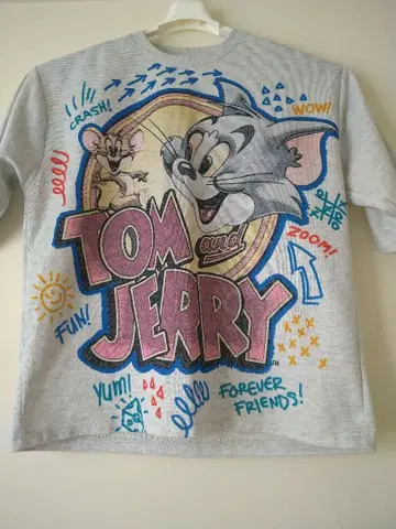 새상품급 톰과 제리 T셔츠 CHIP 남성용
