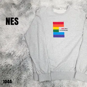 NES 네스 LEGO 레고 레인보우 프린트 맨투맨 M 1044