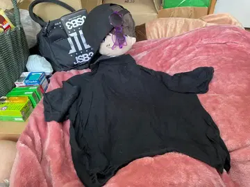 블랙 블랙 면 100% 반팔