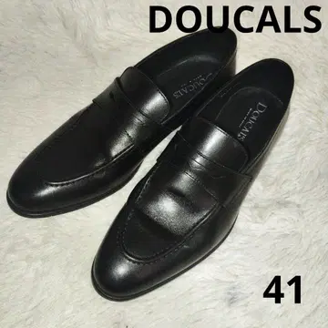 [컨디션 최상] DOUCALS 듀칼스 로퍼 블랙 41