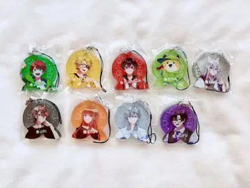 컬러풀 피치 주얼 아크릴 스트랩