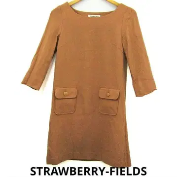 STRAWBERRY-FIELDS 브라운 원피스 여성용