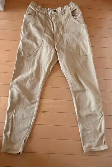 URCH RNA 베이지 캐주얼 팬츠