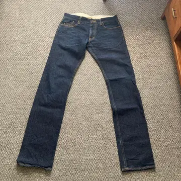 CAV-000 다크 블루 스트레이트 데님