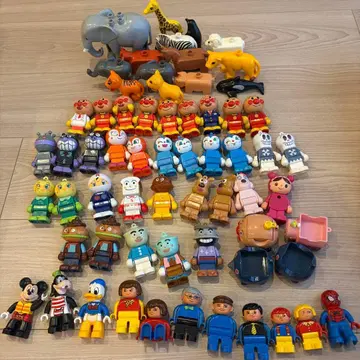 레고 듀플로*호빵맨 블록 라보*기초판 등 묶음 판매