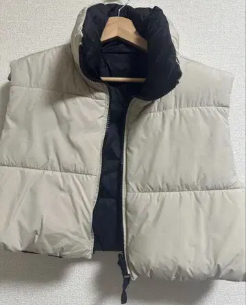 ZARA 여성용 다운 베스트 숏 기장