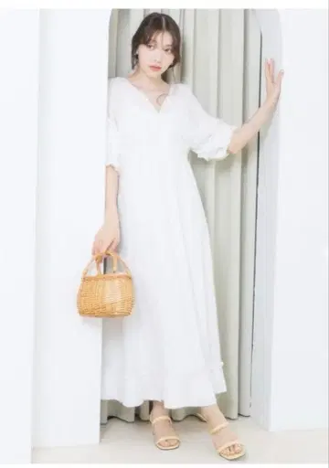 자카드 카프탄 원피스 Liliancarat