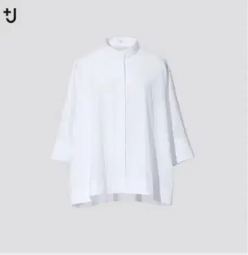 UNIQLO +J 수피마 코튼 돌먼 슬리브 셔츠