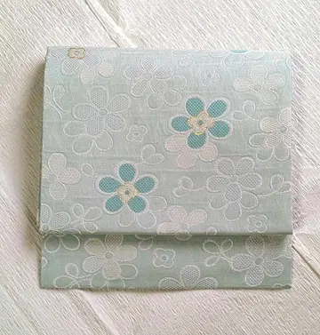 [ 미사용 새상품 재단 완료 ] 야에 직물 니시진 비단 나고야 오비