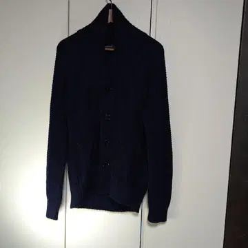 [ 열람수 23 ] ZARA MAN 네이비 케이블 니트 가디건