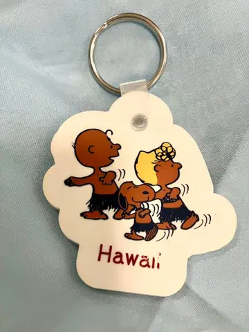 하와이 리미티드 일광화상 스누피 하와이 한정판 키링
