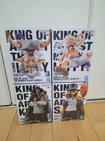 원피스 피규어 루피 니카 사보 쿠잔 킹 오브