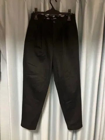 Dickies 디키즈 별주 투 턱 와이드 테이퍼드 치노 팬츠 블랙