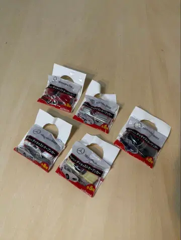 메르세데스 벤츠 다이캐스트 오픈카 미니카 5종 세트