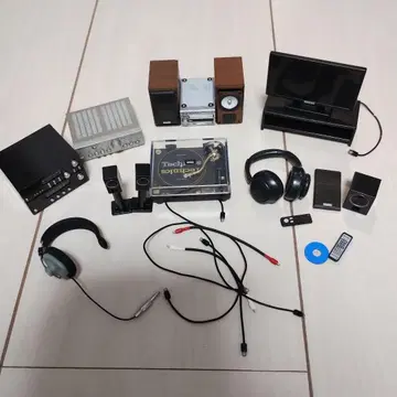 가챠가챠 음향 관련 종합 세트