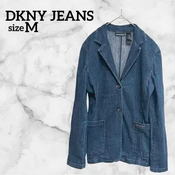DKNY JEANS [ M ] 데님 자켓 다크 블루 해외 구제 의류