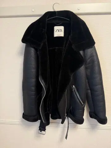 ZARA 블랙 라이더 자켓 M
