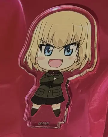 걸즈&판처 도쿄 타워 SD 아크릴 스탠드 머리띠 걸즈 앤 판처