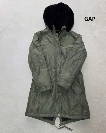 새상품급 GAP 갭 모즈 코트 카키 XS