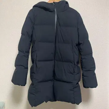 심리스 다운 숏코트 M 블랙